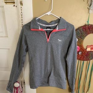 Pink workout sweater